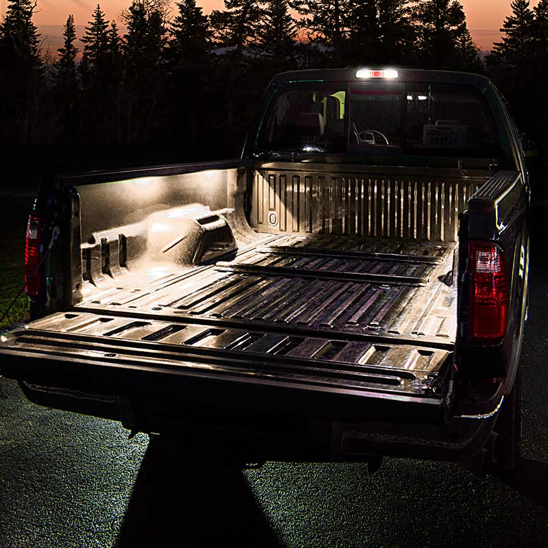 Truck Bed LED Lighting Kit - Multi-Strip Remote Activated ... rigid light wiring diagram 