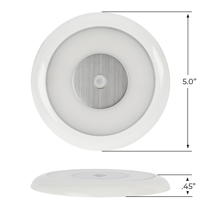 RV Interior LED Light - Occupancy Sensor - Surface Mount - Frosted Lens ...