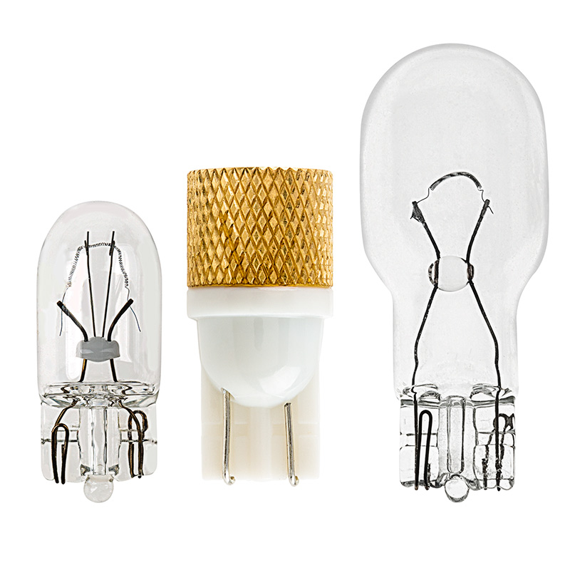 194 LED Bulb 1 Strobing COB LED Miniature Wedge Base Super Bright