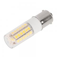 1156 LED Light Bulb - (51) SMD LED Tower - BA15S Base with Lens - Amber