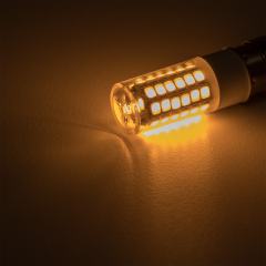1157 LED Bulb - Dual Function 51 SMD LED Tower - BAY15D Bulb - Amber
