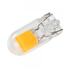 194 LED Bulb - COB LED - T3.25 Miniature Wedge Base - 135 Lumens - Amber - Single