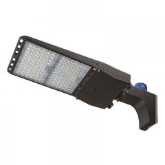 300W LED Parking Lot Area Light With Optional Photocell - Fixed Arm Mount - 42,000 Lumens - 1,000W MH Equivalent - 5000K