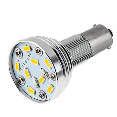 1156 R12 LED Light Bulb - (8) SMD LED R12 Bulb - BA15S Retrofit Base - 40W Equivalent - Cool White