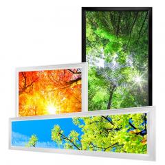 Custom Printed LED Light Box Panels - Dimmable - Even-Glow® Light Fixture - Drop Ceiling or Surface Mount