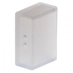 10mm Silicone End Cap - 2 Holes