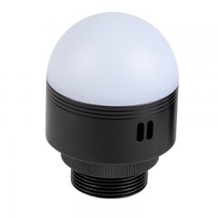 50mm Dome Indicator Light - 3 Color Pilot Light with Buzzer - 24 VDC - Continuous or Flashing