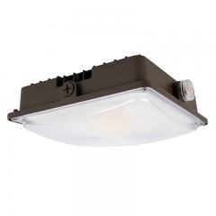 LED Parking Garage Canopy Light With Bypassable Photocell - Selectable CCT & Wattage -  45W / 60W / 75W - 3000K / 4000K / 5000K - 9400 Lumens
