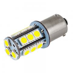 7507 (PY21W) LED Bulb - 18 SMD LED Tower - BAU15S Bulb