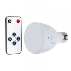 LED Emergency Light Bulb for Power Outages with Remote and Internal Rechargeable Battery - 150 Lumens