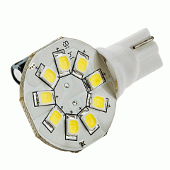 921 LED Bulb - 9 SMD LED Disc - Miniature Wedge Base