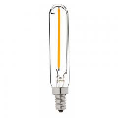T6 LED Filament Bulb - 15 Watt Equivalent Candelabra LED Bulb - Radio Style - Dimmable - 106 Lumens