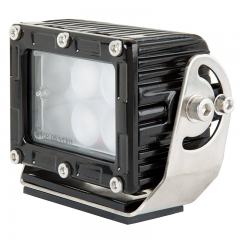 Heavy-Duty LED Work Light w/ Extreme Vibration Resistant Mount - 4" Square - 26W - 2,000 Lumens