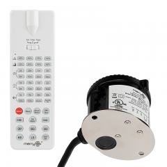 Merrytek Microwave Motion Sensor - Remote Controlled - Fixed Surface Mount - 360° Detection