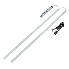 30W LED Magnetic Strip Kit - Two 4ft Pcs and LED Driver - 3700 Lumens - Dimmable