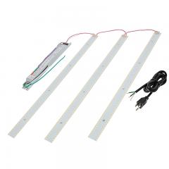 40W LED Magnetic Strip Kit - Three 2ft Pcs and LED Driver - 4300 Lumens - Dimmable