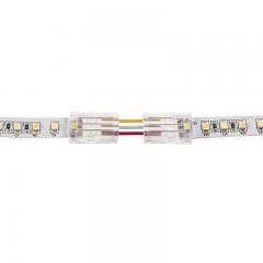 Solderless Clamp-On Up / Down ‘L’ Wire Connector - 10mm Tunable White LED Strip Lights