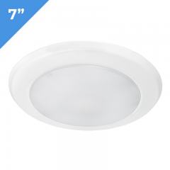 7" LED Downlight - Flush Mount Ceiling Light - Retrofit LED Recessed Lighting Kit - 100 Watt Equivalent - Dimmable - 1000 Lumens