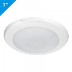 7” LED Flush Mount Downlight - 15W Dimmable Recessed Ceiling Light - 1,050 Lumens