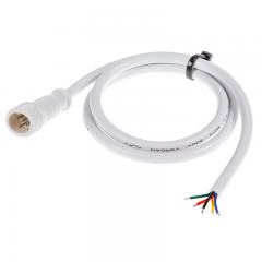 RGBW and RGB+W Cable to Cable Connector - 0.5m - Male Connector - STW Series Compatible - Waterproof