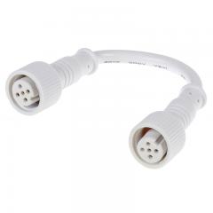 RGBW and RGB+W Jumper Cable - 50mm - Female to Female Connector - STW Series Compatible - Waterproof