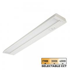 18” Under Cabinet LED Lighting Fixture with Selectable Color Temperature Switch - 675 Lumens - 4000K/3000K/2700K