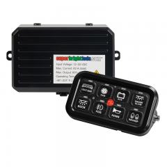 Universal LED Backlit Switch Panel - 8 Channel Automotive Control System - 12 - 24 VDC