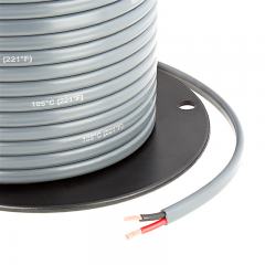 Gray Jacketed 14 Gauge Wire - Two Conductor Power Wire 