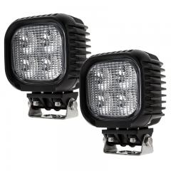 Off-Road LED Work Light / Driving Light - 40W - 4,000 Lumens - 6500K