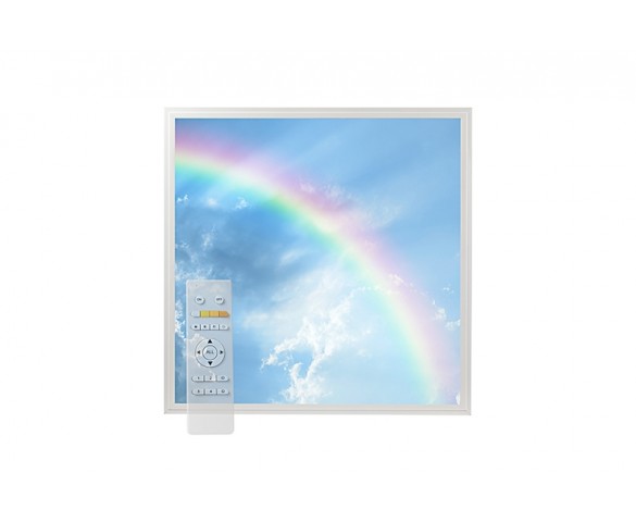Tunable White Led Skylight W Rainbow Skylens Diffuser 2x2