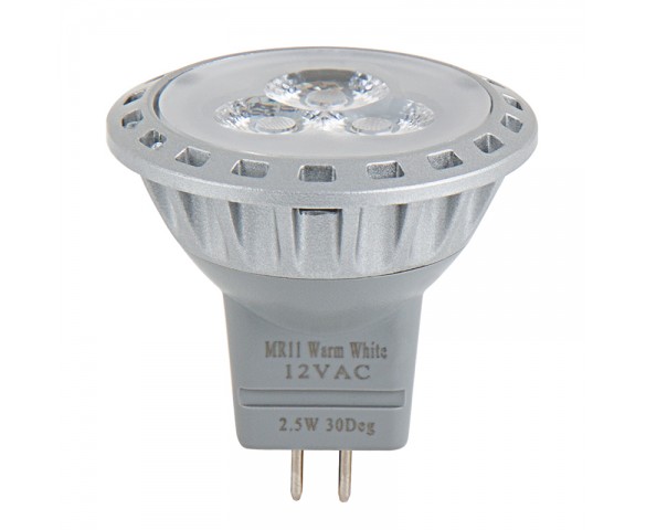MR11 LED Bulb - Watt Equivalent AC/DC - Bi-Pin LED Spotlight Bulb - 240 Lumens | Super Bright LEDs