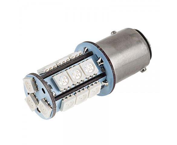 1157 LED Bulb - Dual Function 18 SMD LED Tower - BAY15D Retrofit