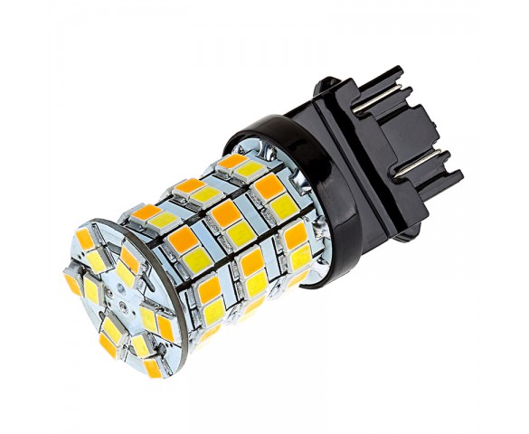 3157 Switchback LED Bulb - Dual Function 60 SMD LED Tower - A Type - Wedge Retrofit