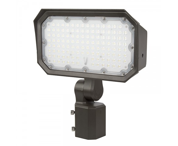 100W Slipfitter Mount LED Flood Light - 250W Equivalent - 13000 Lumen