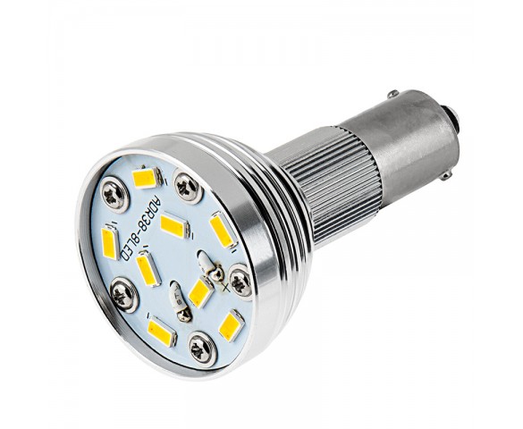 R12 LED Bulb - 8 LED 1156 Bulb - BA15S Retrofit