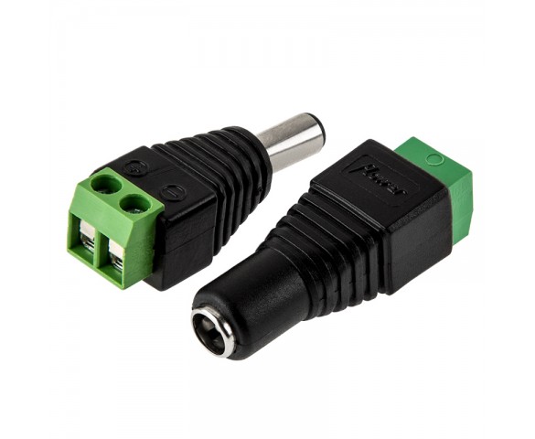 CPS-x2ST Standard Barrel Connector to Screw Terminal Adapter