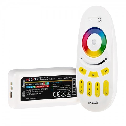 LED Controller Touch Remote and Controller for RGB LED Strip 