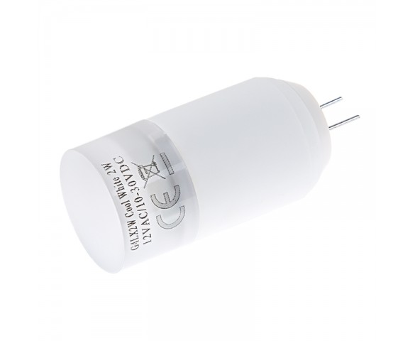 G4 LED Bulb - 2 Watt (20 Watt Equivalent) Bi-Pin LED Ceramic Tower - White
