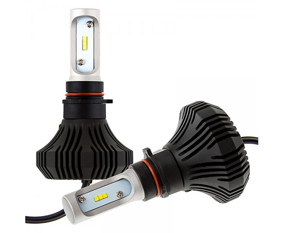 LED Headlight Kit - PSX26W LED Fanless Headlight Conversion Kit with Compact Heat Sink