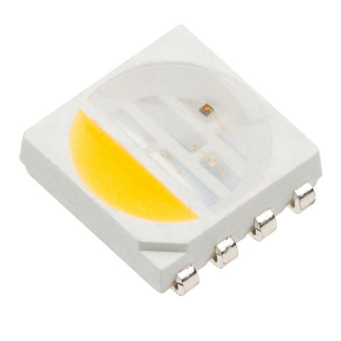 20x Superhelle SMD LEDs PLCC6 ; 5050 5x5x1,5mm ; RGB 
