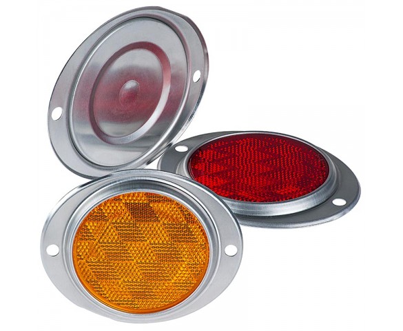 4.5” Round Surface LED Mount - Truck / Trailer Reflector