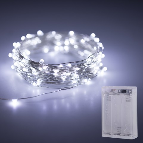 6000K Cool White Mini String Onforu 10ft 16 Pack Fairy Lights Battery Operated 