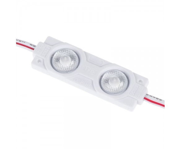Single Color LED Modules - Linear Module w/ 2 SMD LEDs - 125 Lumens/Module