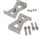 Stainless steel brackets and zinc-plated steel anchors with 150° angle adjustment