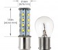 1156 LED Bulb - 28 SMD LED - BA15S RetrofitL Profile View