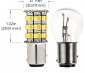 1157 Switchback LED Bulb - Dual Function 60 SMD LED Tower - A Type - BAY15D Retrofit