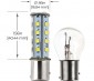 1157 LED Boat and RV Light Bulb - Dual Function 28 SMD LED Tower - BAY15D Retrofit - 675 Lumens: Profile View