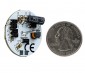 LED G4 Lamp, 12 High Power LED Disc Type with Back Pins: Back View With Size Comparison