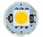 194 LED Bulb w/ Socket - 5 SMD LED - Miniature Wedge Retrofit: Front View