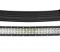 20" Off Road Curved LED Light Bar: Front & Profile View